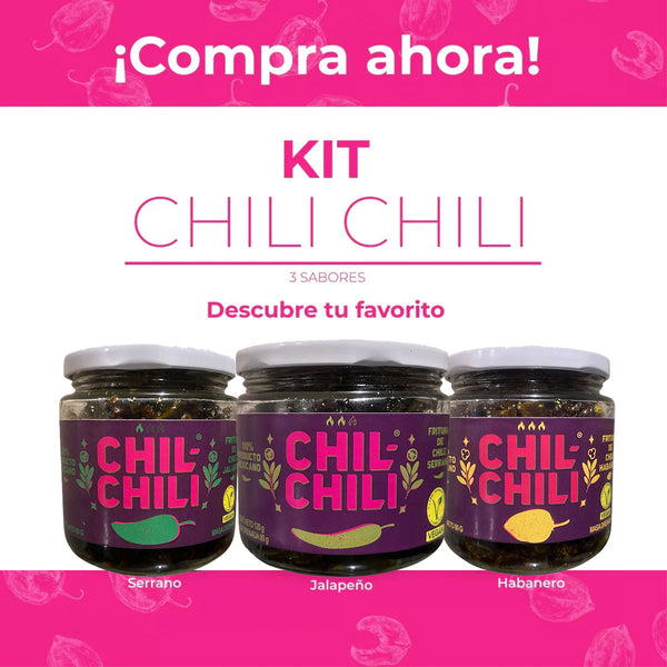Chicharrón De Chile Kit De Tres